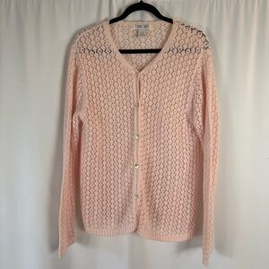 Vintage Cherokee Light Pink Knitwear Size:L "Grandmacore granny chic